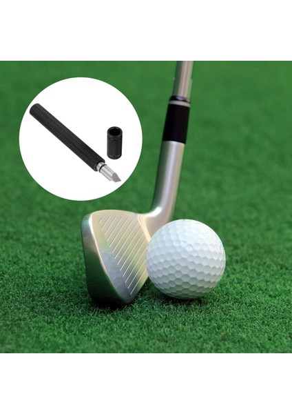 Golf Kulübü Yiv Açma Groofer Kalemtıraş Kum Temizleme Aracı Golfçü Siyah (Yurt Dışından) fırsatları