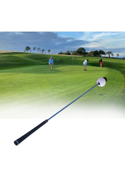 Golf Salıncak Eğitmen Isınma Hizalama Sopa Güç Gücü Tempo Eğitim Yardım Mavi (Yurt Dışından) modelleri