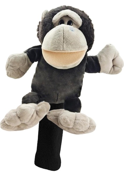 Golf Kulübü Headcover Ahşap Sürücü Kafası Kapak Koruyucu Kol Orangutan (Yurt Dışından)