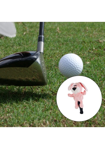 Golf Kulübü Headcover Ahşap Sürücü Kafası Kapak Koruyucu Kol Tavşan (Yurt Dışından) modelleri