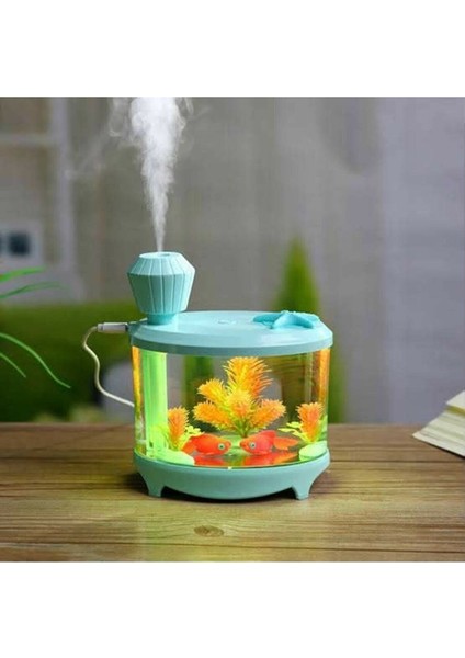 Dekoratif Lamba 460ML Oda Hava Nemlendirici Buhar Makinesi Koku Giderici