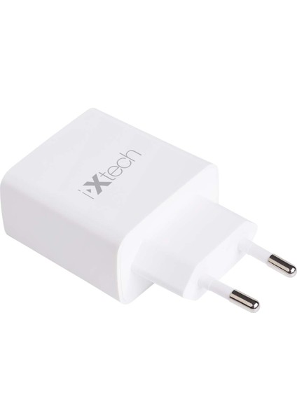 IX-CC011 Type -C USB Çift Çıkışlı 20W Güç Adaptörü