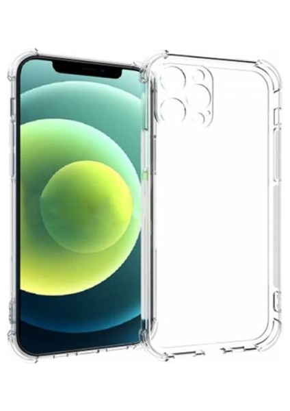 Polham Anti Drop Apple iPhone 12 Pro Silikon Kılıf, Darbe Emici Kamera Korumalı Silikon Kılıf