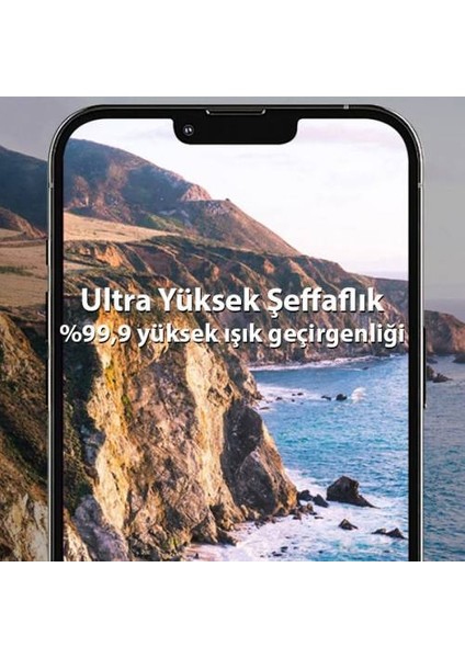 Polham Apple iPhone 13 Pro, 13 Pro Max 0.15MM Arka Kamera Koruyucu Full Kaplama Kırılmaz, Çizik Önleyici