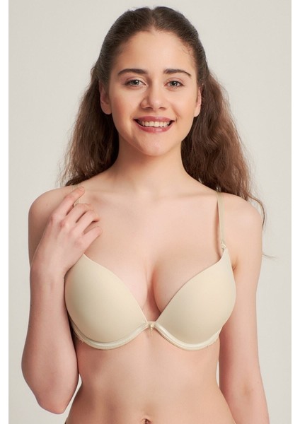 Kadın Siyah Destekli Dolgulu Sütyen modelleri