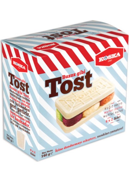 Tost Kağıt Helva 6'lı Paket 140 gr