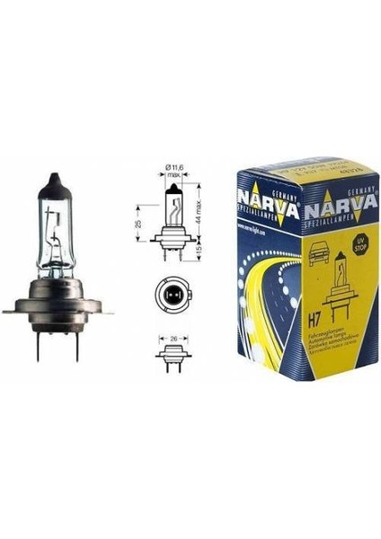 12V H7 55W Halojen Ampul Narva 48328