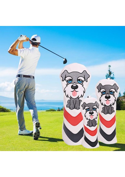 2x Golf Kafası Hibrid Sürücü Kulüpleri Kapakları Headcover Guard Kol Koruyucusu (Yurt Dışından) fiyatları