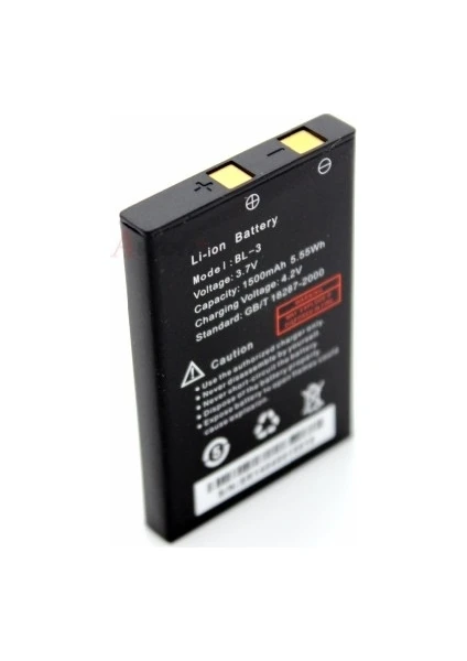 Uv-3 3r Serileri Için Bl-3 1500 Mah Orjinal Telsiz Batarya