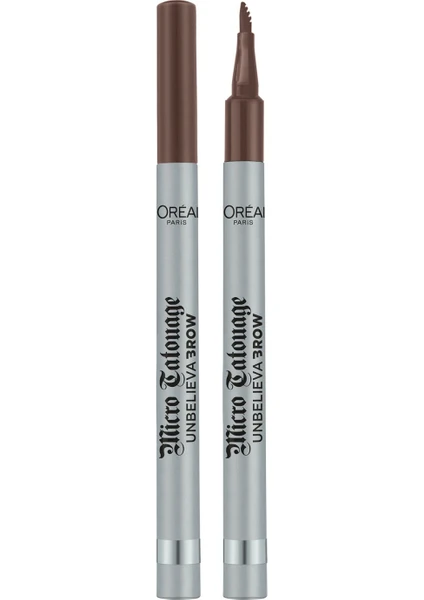 L'Oréal Paris Unbelieva Brow Micro Tatouage Kaş Kalemi - 108 Dark Brunette