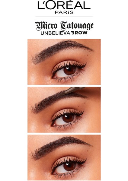 Unbelieva Brow Micro Tatouage Kaş Kalemi - 109 Ebony