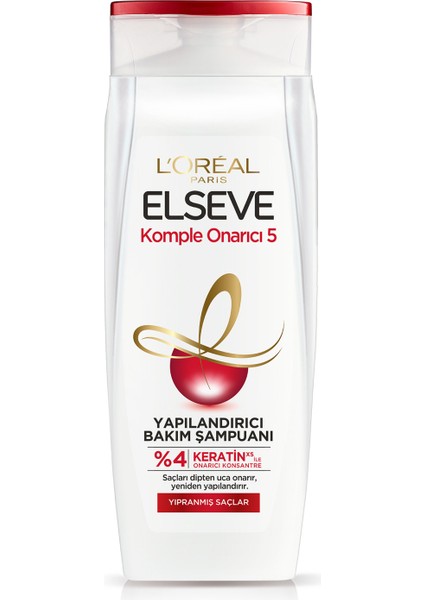 L'Oréal Paris Elseve Komple Onarıcı 5 Yapılandırıcı Bakım Şampuanı 670 ml