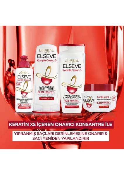 L'Oréal Paris Elseve Komple Onarıcı 5 Yapılandırıcı Bakım Şampuanı 670 ml