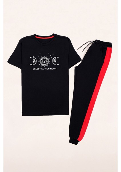 Evren Temalı Eşofman Takımı