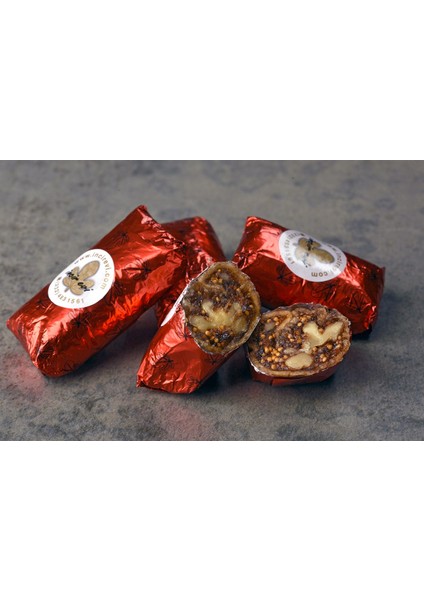 Cevizli Çukulat Kuru Incir 1.350 gr Ahşap Kutu