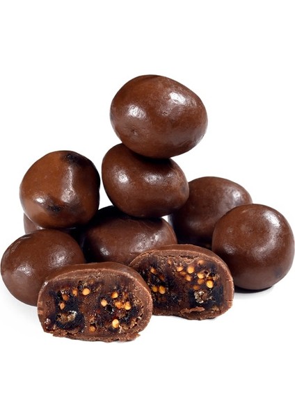 Karışık Çikolatalı Incirli Special Draje 200 gr Pleksi Kutu modelleri