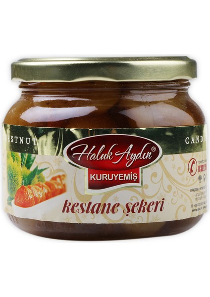 Haluk Aydın Kuruyemi̇ş Kestane Şekeri̇ - 500 gr