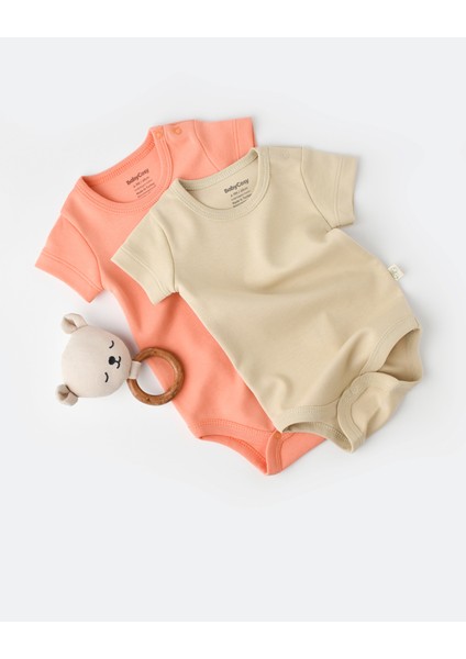 Babycosy 2'li Kısa Kollu Badi