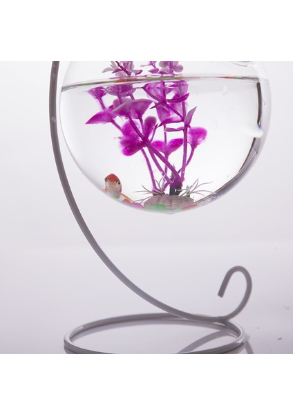 F Fityle Top Şekli Cam Ekici Duvar Asılı Çiçek Vazo Bitki Şişesi Ev Dekorasyonu (Yurt Dışından) modelleri