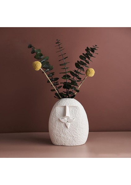 F Fityle Kurutulmuş Çiçek Için Seramik Vazo Şişesi Demet Düzenleme Kaynaklanıyor 11X6.5X13 cm (Yurt Dışından)