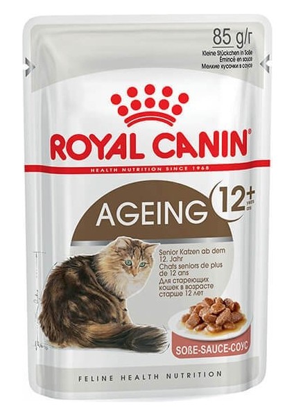 Ageing +12 Gravy Pouch Yaşlı Konserve Kedi Maması 85 gr