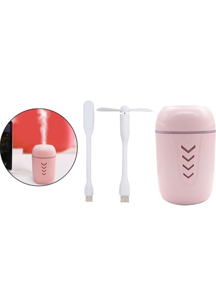 F Fityle USB Mini Nemlendirici LED Gece Lambası Araba Masaüstü Sprey Mist Pembe (Yurt Dışından) fırsatları