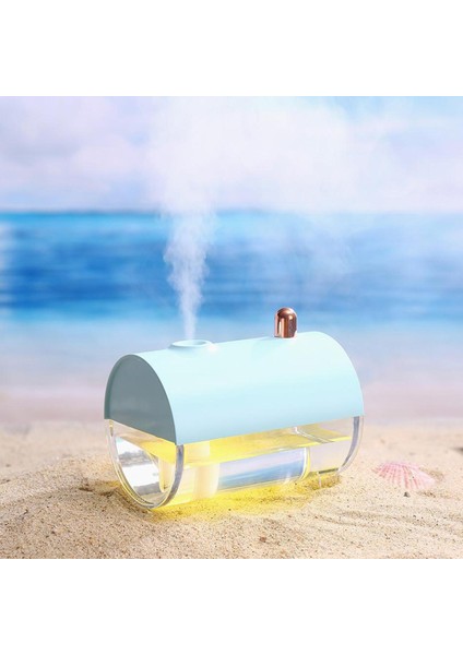 F Fityle Hava Nemlendirici Aroma Difüzör 250ML Difüzör LED Lamba Humidificador Mavi (Yurt Dışından) fiyatları