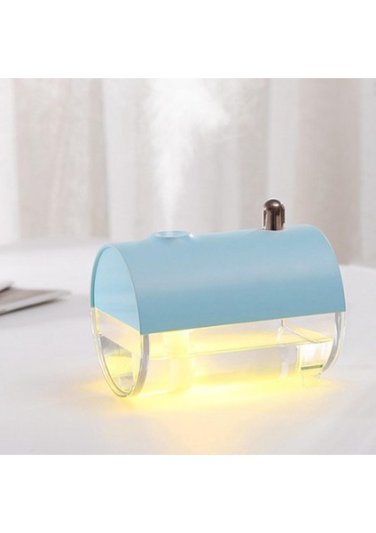 F Fityle Hava Nemlendirici Aroma Difüzör 250ML Difüzör LED Lamba Humidificador Mavi (Yurt Dışından) fırsatları