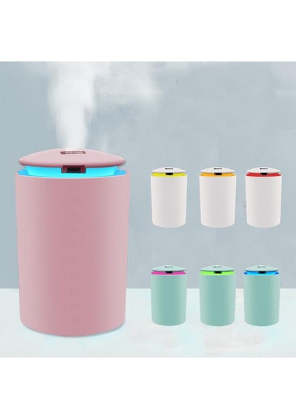 F Fityle USB Uçucu Yağ Difüzör Hava Nemlendirici Yatak Odası Için 260ML Tank 2.76X2.84 '' Pink (Yurt Dışından) modelleri