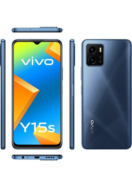 Y15S 32 GB (vivo Türkiye Garantili) Mavi