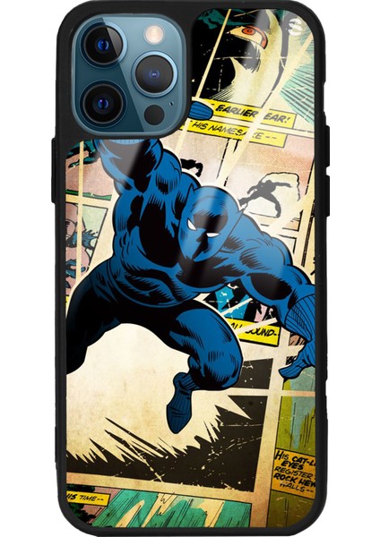 Apple iPhone 11 Pro Black Panther Kara Panter Tasarımlı Glossy Telefon Kılıfı