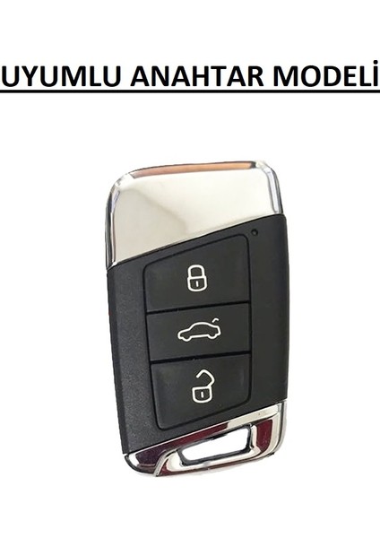 Volkswagen Passat B8, B8,5 Anahtar Kabı, Anahtar Kılıfı. Süperlüx modelleri