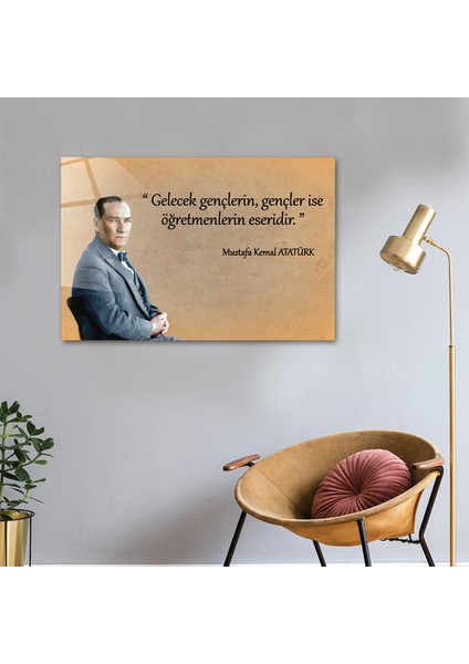 Cam Tablo | Atatürk Serisi | 24 | 40cm x 60cm