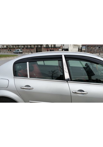 Renault Megane 2 Krom Kapı Direği Cam Direği 4 Parça 2003 - 2012 fiyatları