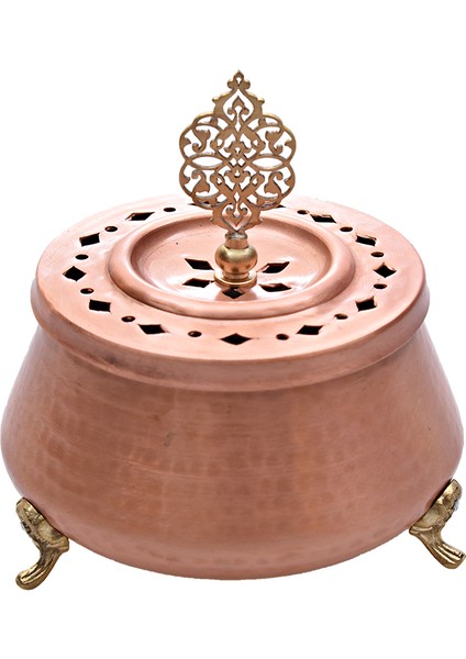 Bakır Ayaklı Tütsülük Rose Gold