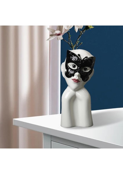 Vazo Bitki Pot Buketi Çiçek Dükkanı Için Çiçek Tutucu Düğün Centerpieces S Siyah Maske (Yurt Dışından) fırsatları