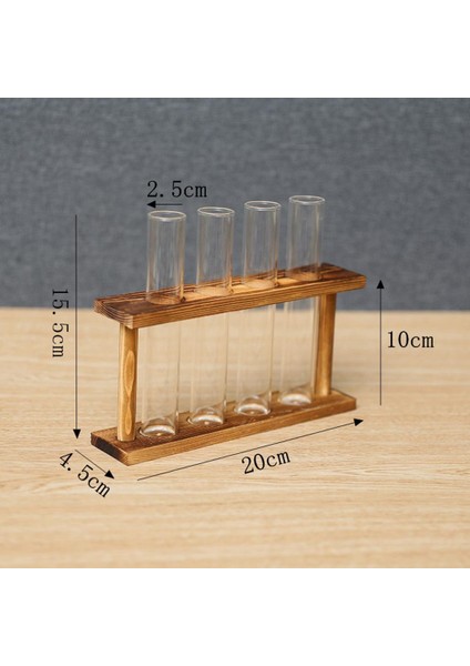 Duvara Monte Asılı Ekici Test Boru Çiçek Vazo Masaüstü Camı Tr Standı Ahşap (Yurt Dışından) indirimleri