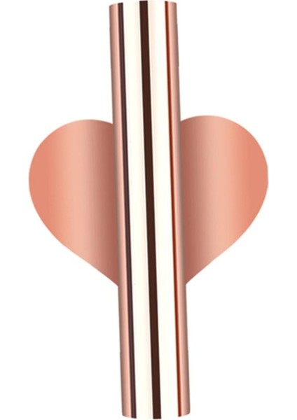 Ev Duvar Asılı Bitki Çiçek Vazo Tüp Oturma Odası Ekici Tutucu Dıy Gül Altın Kalp (Yurt Dışından)