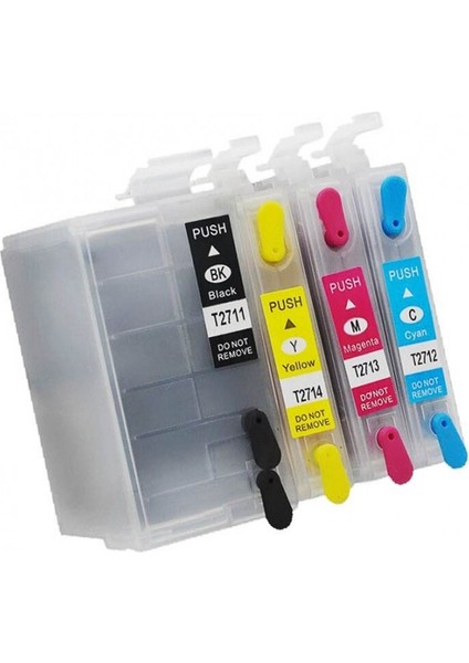 Workforce WF-7615DWF (T2711-T2712-T2713-T2714) Set Muadil Kartuş