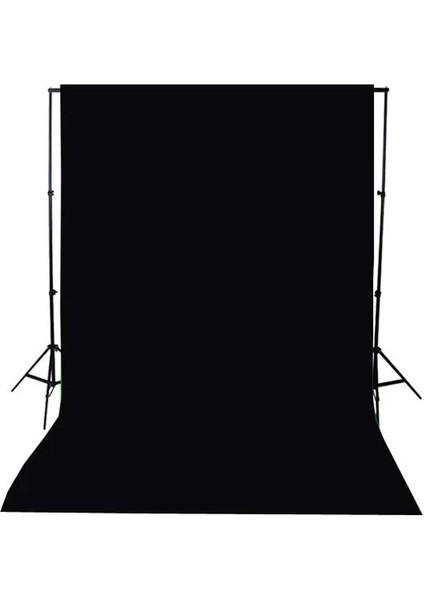 Fon Standı Greenbox Black Screen-Siyah Fon Perde (2X3M