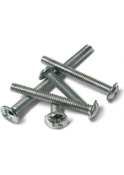 Mobilya Kulp Vidası 4 x 35 Mm. / (Vida Uzunluğu 3,5 Cm.) ( 25 Adet )