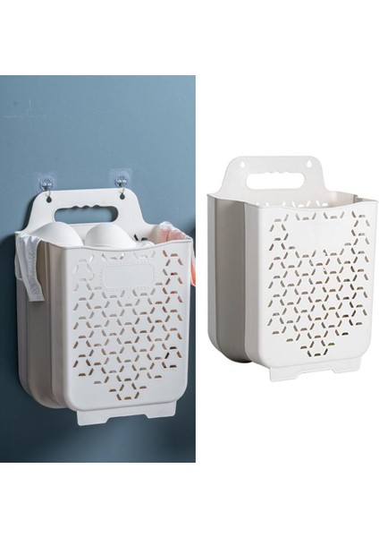 Çamaşırhane Sepeti Kolu ile Giysi Iç Çamaşırı Organizatör Tutucu Yurdu Beyaz Orta (Yurt Dışından) modelleri