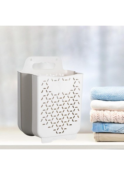 Çamaşırhane Sepeti Kolu ile Giysi Iç Çamaşırı Organizatör Tutucu Yurdu Beyaz Orta (Yurt Dışından) fırsatları