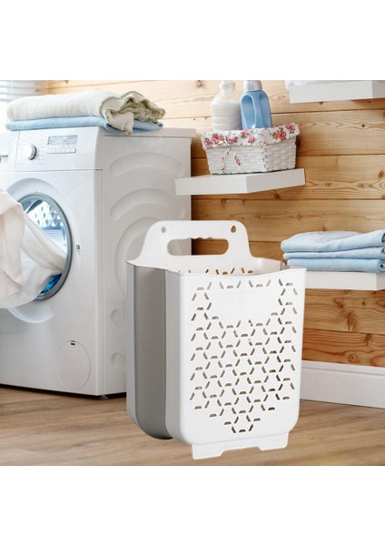 Çamaşırhane Sepeti Kolu ile Giysi Iç Çamaşırı Organizatör Tutucu Yurdu Beyaz Orta (Yurt Dışından) indirimleri
