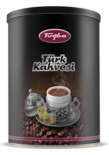 Tuğba Kuruyemiş Türk Kahvesi Metal Kutu 250 gr