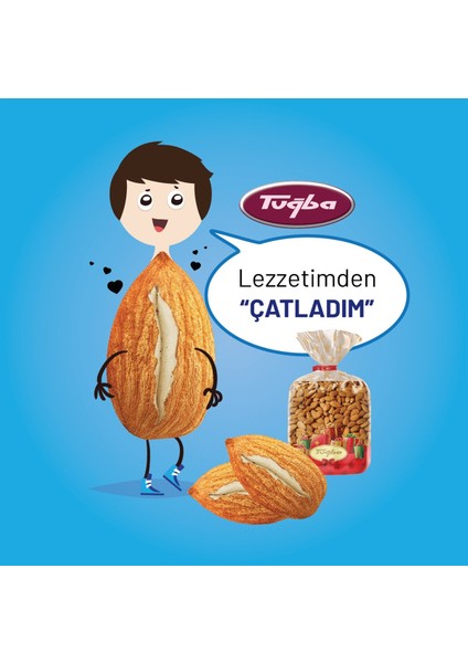 Tuğba Kuruyemiş Badem 250 gr Tuzlu