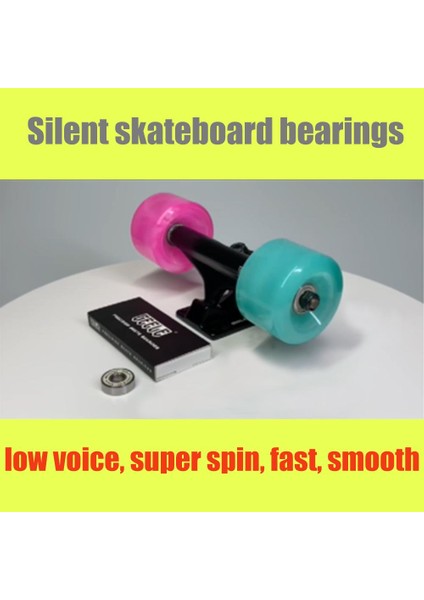 Longboards Için 4 Adet8 Adet Kaykay Rulmanlar Inline Paten Spinners (Yurt Dışından)