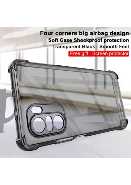 Xiaomi Redmi Için K40 / K40 Pro / K40 Pro + Imak Tüm Kapsama Darbeye Dayanıklı Hava Yastığı Tpu Kılıf (Yurt Dışından) fiyatları