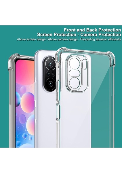 Xiaomi Redmi Için K40 / K40 Pro / K40 Pro + Imak Tüm Kapsama Darbeye Dayanıklı Hava Yastığı Tpu Kılıf (Yurt Dışından) modelleri