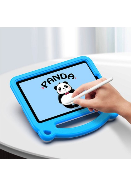 Panda iPad Mini 6 (2021) Kılıf Çocuk Shockproof Standlı Taşınabilir